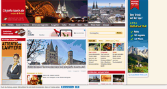 Desktop Screenshot of cityinfo-koeln.de